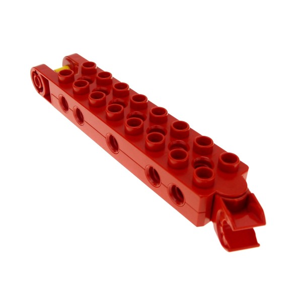 1x Lego Duplo Toolo Stein rot 2x8 Arm Baustein Verbindung 6288 bar102