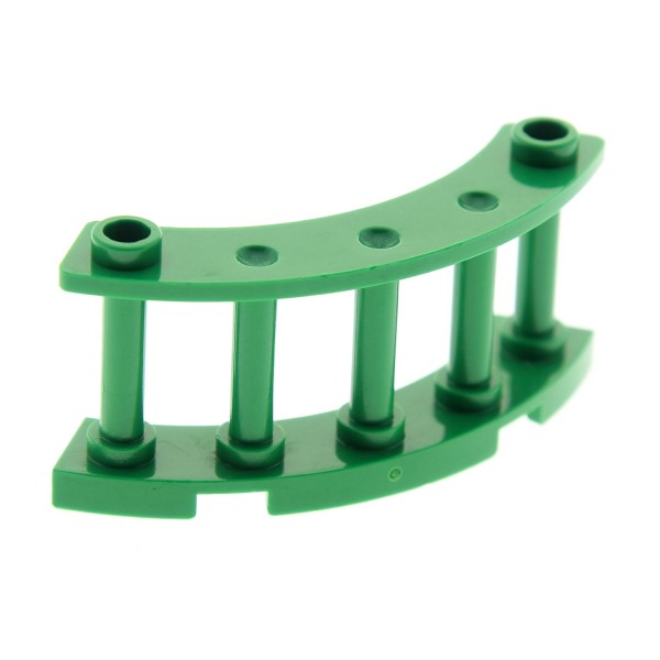 1x Lego Zaun 4x4x2 grün viertel rund Spindeln Streben gebogen 4160761 30056