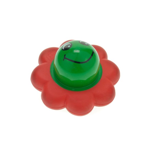 1x Lego Duplo Primo Blume grün rot bedruckt Stein Baby Set 5435 1452 pri067pb02