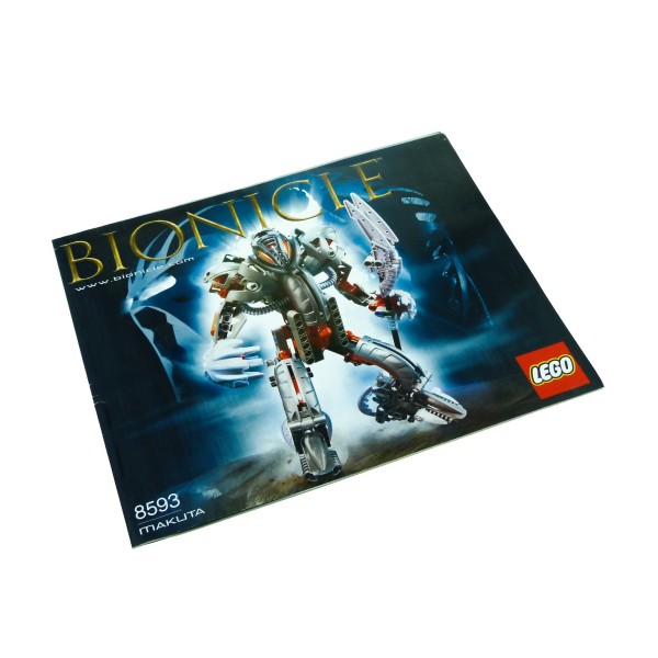 1 x Lego Bionicle Bauanleitung A4 für Set Titans Makuta 8593