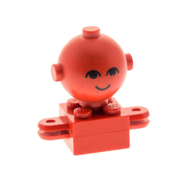 1 x Lego System Homemaker Großkopf Figur Mann Junge Indianer Torso rot Gesicht rot ohne Augenbrauen 215 685px1c02