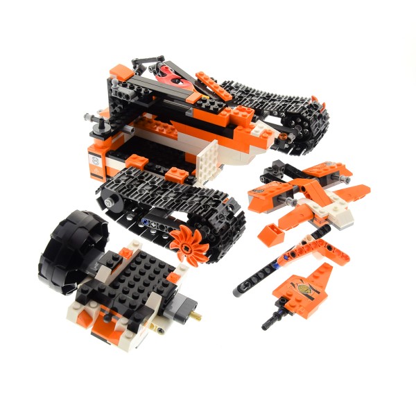 1x Lego Set Legends of Chima Tiger's Mobiles Kommando 70224 orange unvollständig