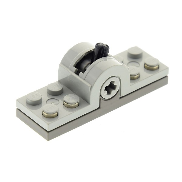 1x Lego Technic Umschalter B-Ware abgenutzt hell grau Hebel Achse 6551 6552