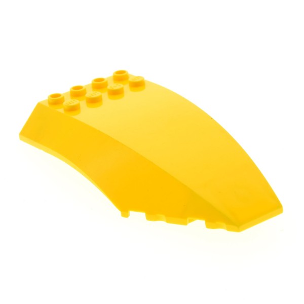 1x Lego Cockpit 10x6x2 gelb gewölbt Oberteil 8113 35269 35337 59195 45705