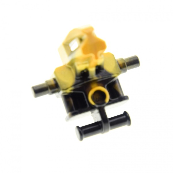 1 x Lego System Figur Torso Oberkörper Exo Force Roboter Meca One schwarz perl gold Set 7713 8108 7709 53988pb02