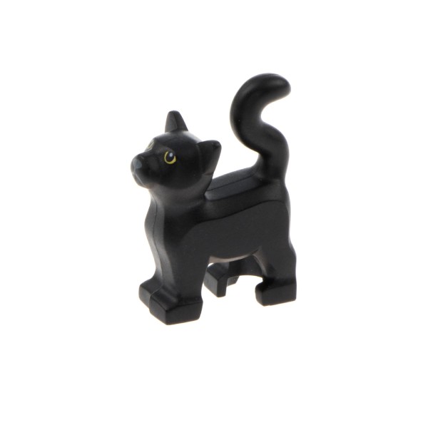 Lego® City Zubehör 1x Katze in dunkel grau  Neu 