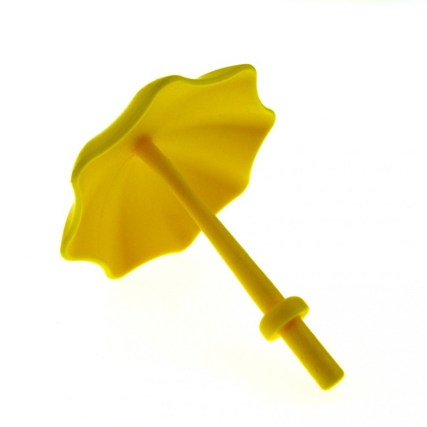 1x Lego Duplo Schirm gelb Stop Ring Garten Sonnen Regenschirm 4152927 40554