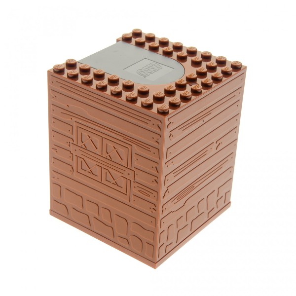 1x Lego Haus 8x8x8 rot braun Versteck Heulende Hütte Harry Potter 4756 48316c01