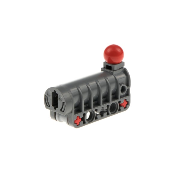 1x Lego Technic Kanone 2x5 dunkel grau rot Projektil Pfeil Werfer 32474 57029c01