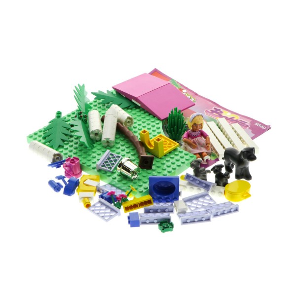 1x Lego Teile Set Scala Belville Garten Spielkameraden 5840 grün unvollständig
