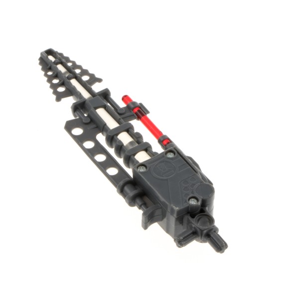 1x Lego Bionicle Laser Waffe dunkel grau Licht Bohrer rot geprüft 30374 55823c02