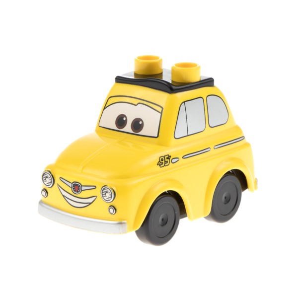 1x Lego Duplo Fahrzeug Auto gelb Cars Luigi 10857 6188639 33593pb01 crs023