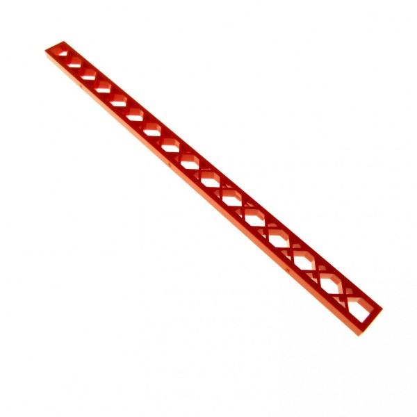 1x Lego Gitter Mast rot 1x16 Eisenbahn Stütze Pfeiler Träger 6335 4168