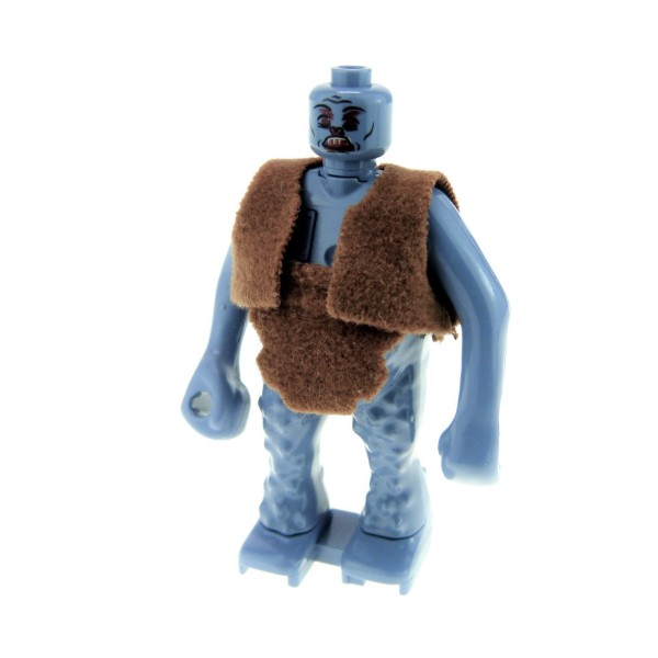 1x Lego Harry Potter-Troll sand blau Weste Lendenschurz braun 4712 41983
