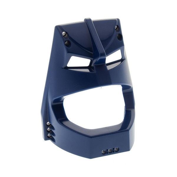 1 x Lego Bionicle Figuren Kopf Maske dunkel blau gross Vezok (Piraka Thok Style) 8894 4288840 55238