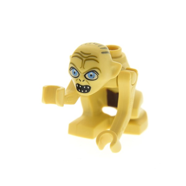 1x Lego Figur der Herr der Ringe Hobbit Gollum Augen wild 71218 79000 lor005