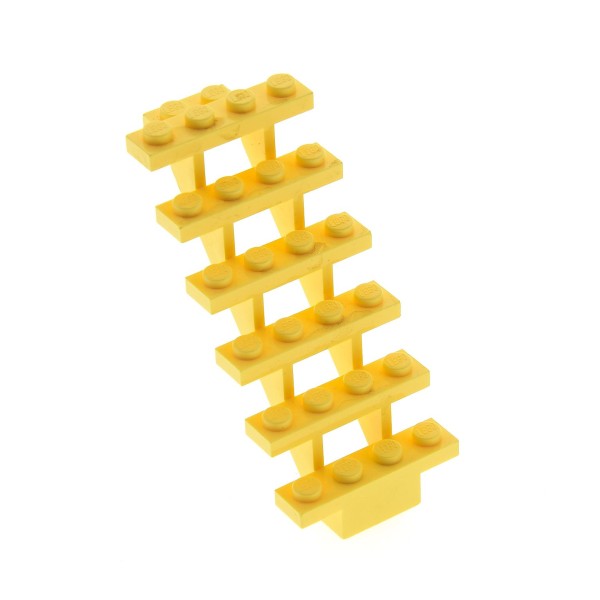 1 x Lego System Leiter hell gelb 7x4x6 Treppe Belville Set 5808 6738 4119526 30134