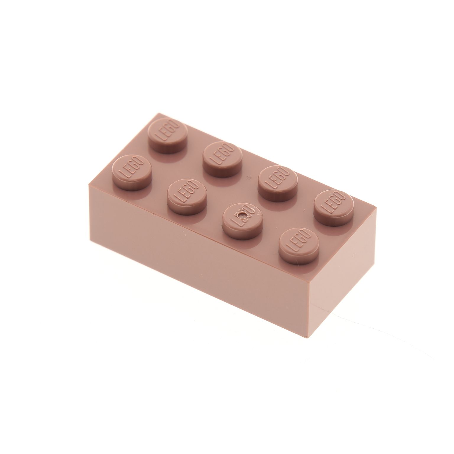 10x Stein Basic Baustein Hoch Classic 1x2x2-3245 Lego® Beige Sand