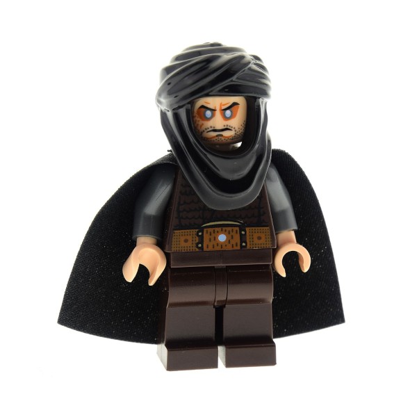 1 x Lego System Figur Prince of Persia Zolm Hassansin Anführer Torso dunkel braun 852942 7572 522 88287 973pb0651c01 pop012