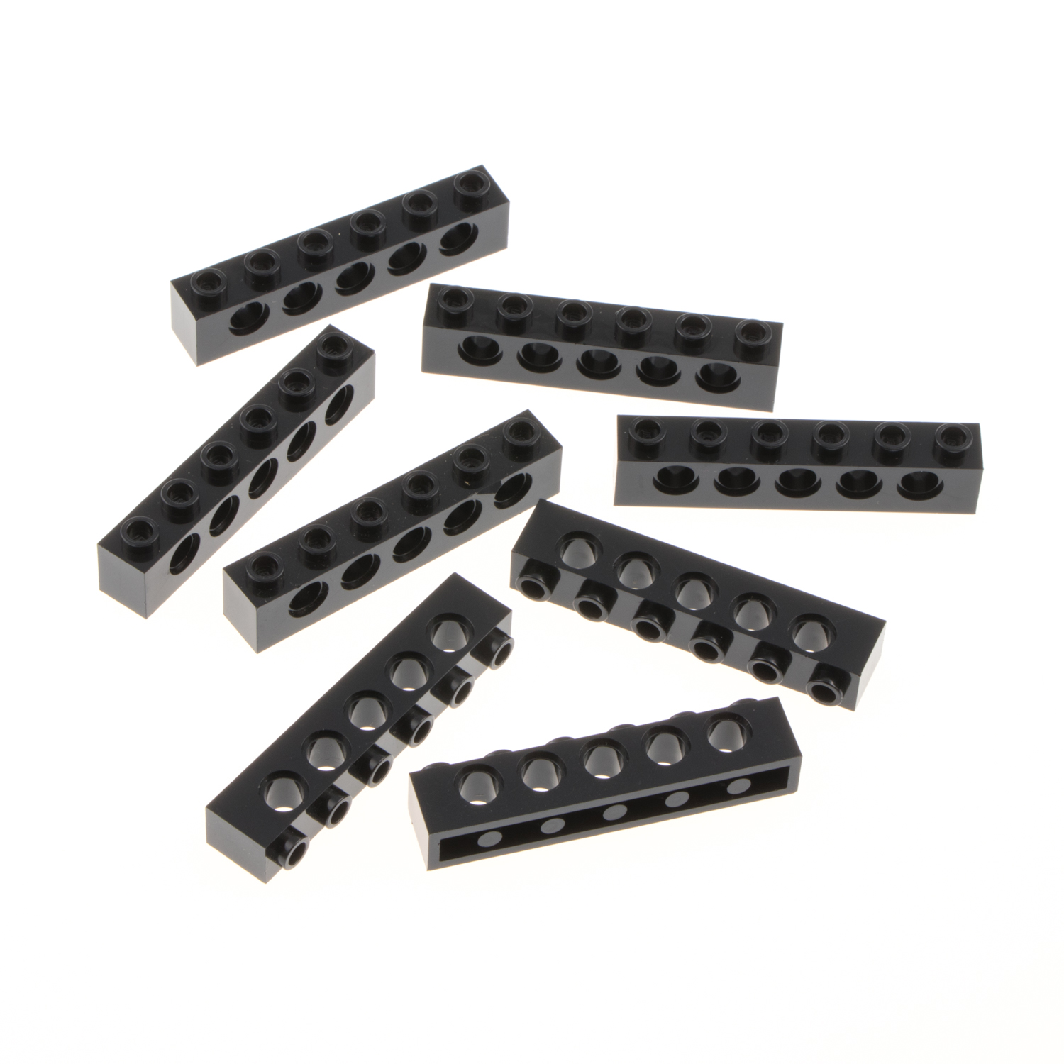 Lego Technic Bau Lochbalken 1x6 schwarz Loch Stange 8479 3894