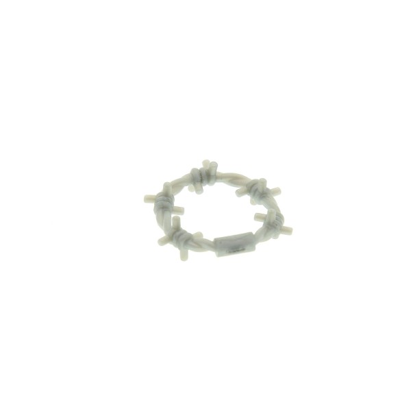 1x Lego Ring Stachendraht Kranz Spule perl hell grau 8637 4527061 62700 