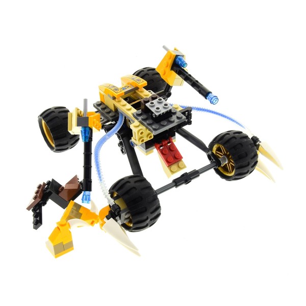 1 x Lego System Set für Modell Legends of Chima 70002 Lennox Lion Attack Löwen-Quad Technik grau gelb incomplete unvollständig 