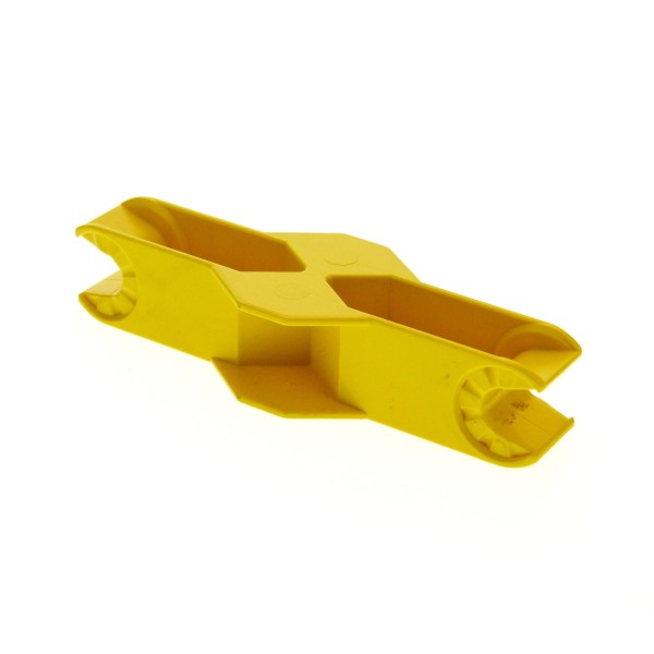 1 x Lego Duplo Toolo Stein gelb 2x6 Arm Baustein mit Clip an beiden Enden Verbindung 6277