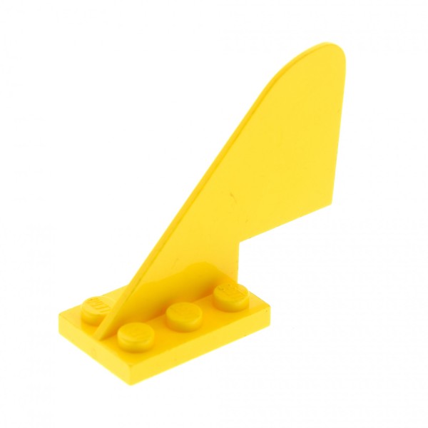 1x Lego Heck Flosse gelb Flügel Leitwerk Set 456 661 404 912 3587