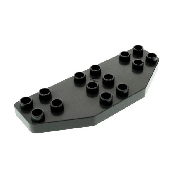 1x Lego Duplo Tragfläche 8x3 alt-dunkel grau Ruder Flügel Platte Flugzeug 2156