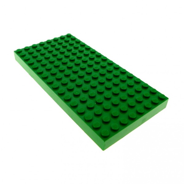 1x Lego Bau Platte 8x16 grün hoch Grundplatte 4181116 44041 4204