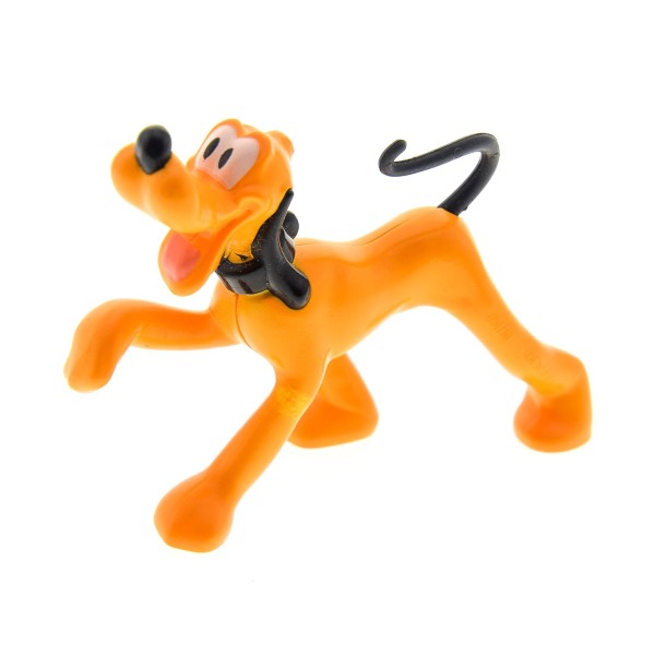 1x Lego Fabuland Figur Tier Pluto Hund orange Mickey Mouse 4166 4167 33261pb01