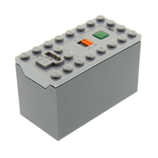 1x Lego Elektrik Batteriebox 8x4x4 grau Power Funktion geprüft 4578042 87513c01