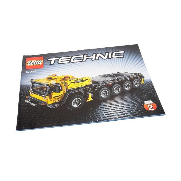 1x Lego Technic Bauanleitung Heft 2 Model Mobiler Kran Mk II 42009
