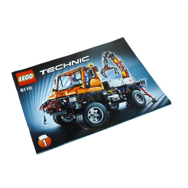 1 x Lego Technic Bauanleitung A4 Nr 1 für Set Pneumatic Construction Mercedes-Benz Unimog U 400 8110