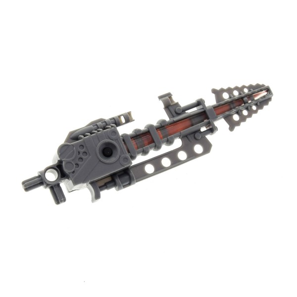 1x Lego Bionicle Laser Waffe dunkel grau Licht Bohrer rot 8729 geprüft 55823c01
