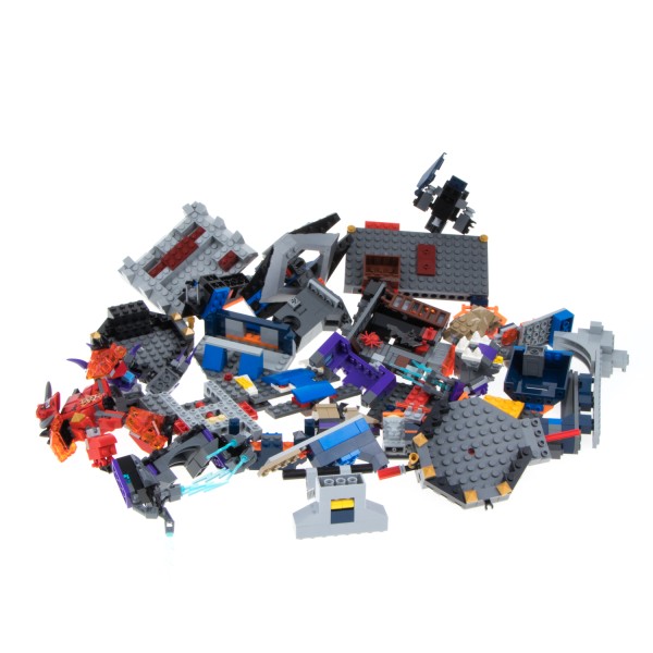1x Lego Teile Set Nexo Knights Jestro's Volcano Lair 70323 grau unvollständig
