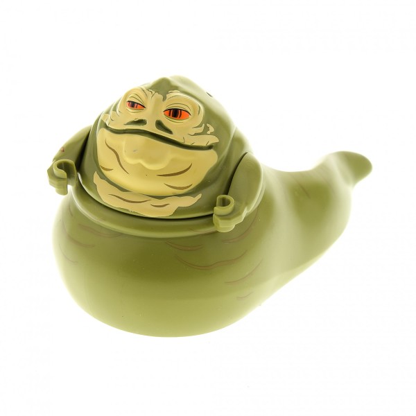 1 x Lego System Figur Jabba The Hutt olive grün Gesicht beige für Set Star Wars Episode 4/5/6 75020 9516 sw402 