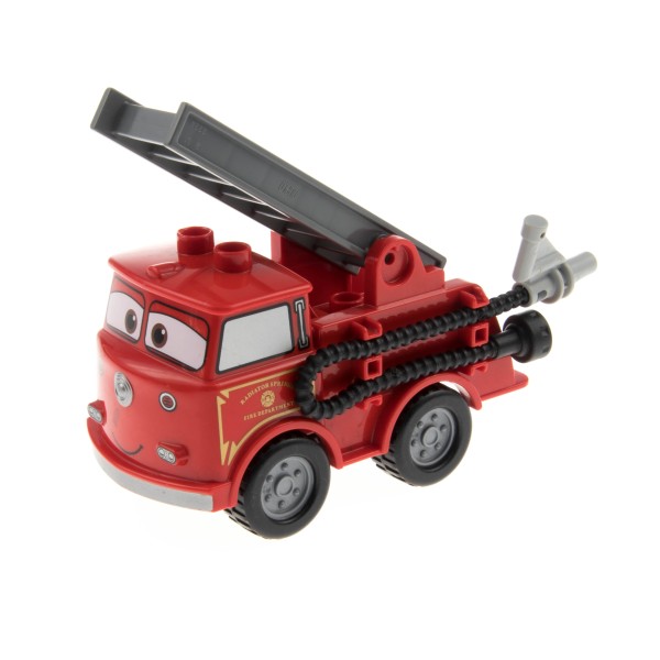 1x Lego Duplo Fahrzeug Disney Pixar Cars RED Feuerwehr rot 4648724 crs027