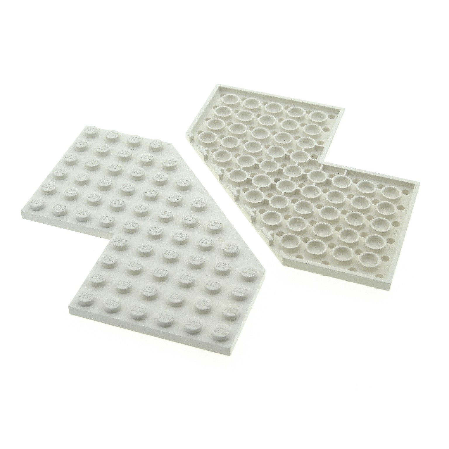 Lego System Bau Platte 2401 Schwarz 10x10 ohne Ecke Winkelplatte 20 