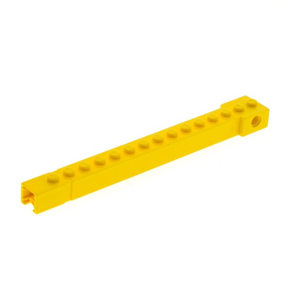 1 x Lego System Kran Arm gelb neue Form 15 Noppen 16L Ausleger 2350b