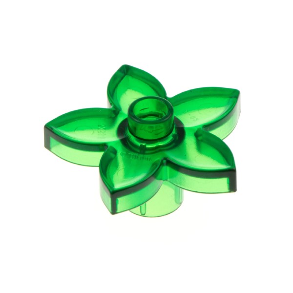 1x Lego Duplo Pflanze Blüte 3x3x1 transparent grün Blume 4493582 52639 6510