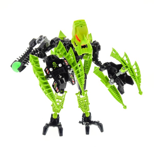 1 x Lego Bionicle Figur Set Modell Technic Hero Factory Villains 7156 Corroder grün incompelte unvollständig