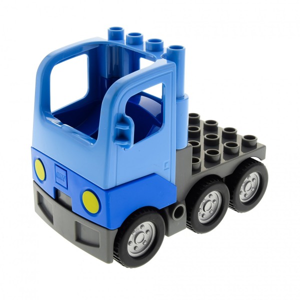 1x Lego Duplo LKW medium blau Zugmaschine 4228456 1326c01 4583815 48125c05