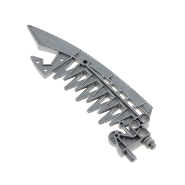 1x Lego Bionicle Waffe Schwert flat silber grau 16x6 gezackt 8624 4494492 54272