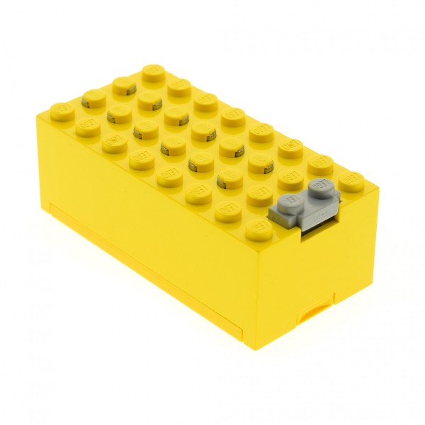 1x Lego Elektrik Batteriekasten 9V gelb Batterie Block geprüft 4761 4760c01