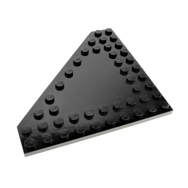 1x Lego Flügel Bau Platte 10x10 schwarz Ecke Shuttle 4599461 92584