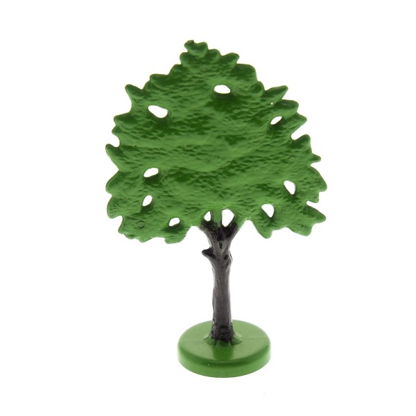 1x Lego Pflanze Baum grün Eiche Laubbaum flach Standfuss Set 842 FTOakH