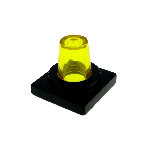 1x Lego Duplo Bau Fahrzeug Lampe transparent gelb schwarz Lifti 4293169 41195c02