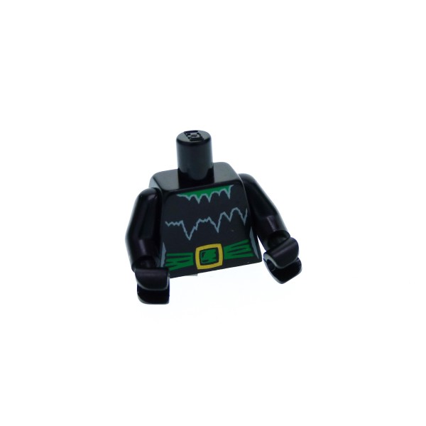 1x Lego Figur Torso Minifiguren Serie 2 Hexe schwarz col020 973pb0714c01