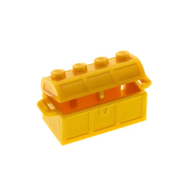 1x Lego Schatz Truhe 2x4 perl gold Container Schlitz Kiste Deckel 4739 4738ac01